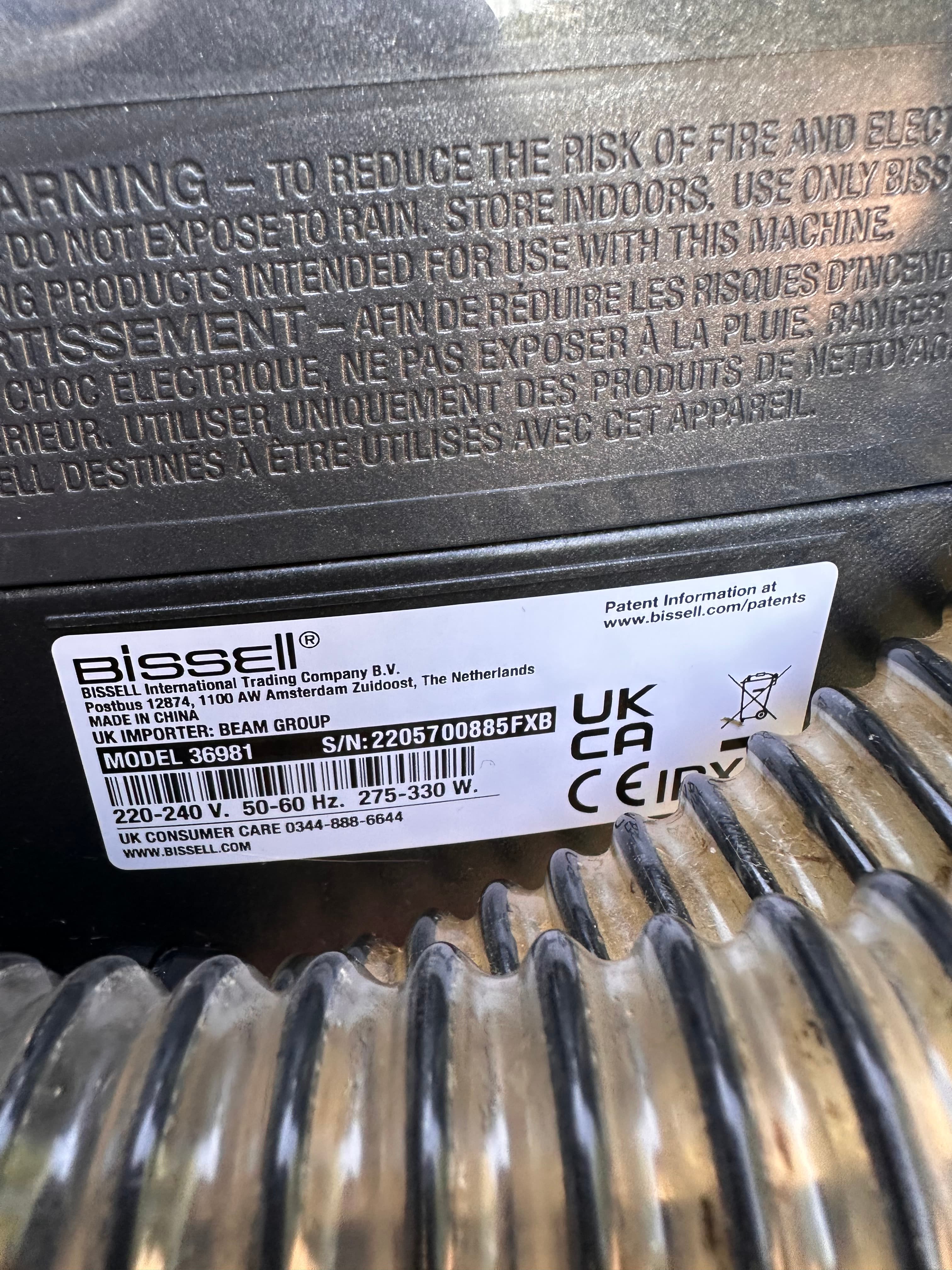 Bissell SpotClean Model 36981 Carpet & Upholstery Cleaner - Excellent Condition 6