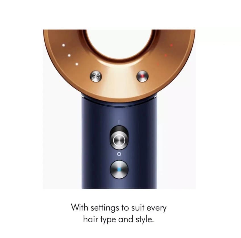 Dyson Supersonic HD07 Hair Dryer Prussian Blue & Copper 1600W Ionic 13