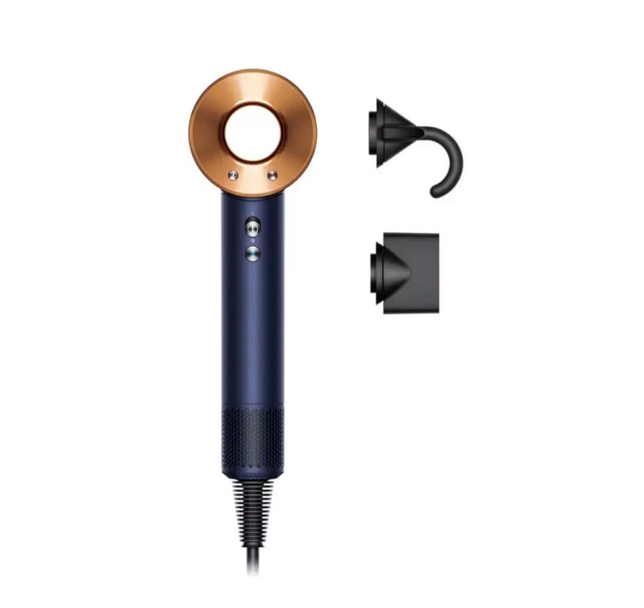 Dyson Supersonic HD07 Hair Dryer Prussian Blue & Copper 1600W Ionic 14