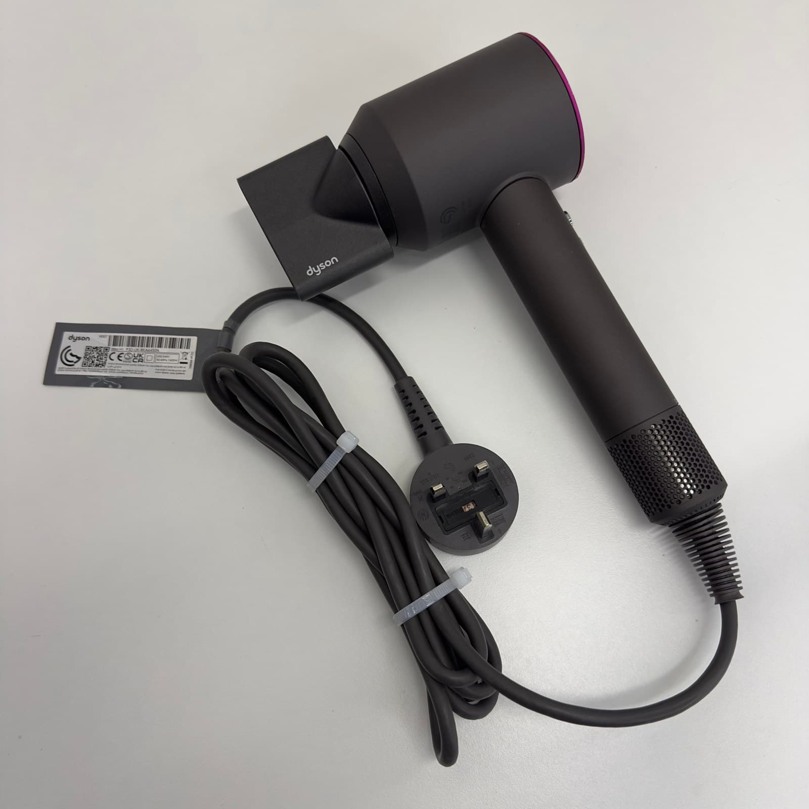 Dyson Supersonic HD07 Hair Dryer Fuchsia Pink - Genuine Tested Working ⭐️