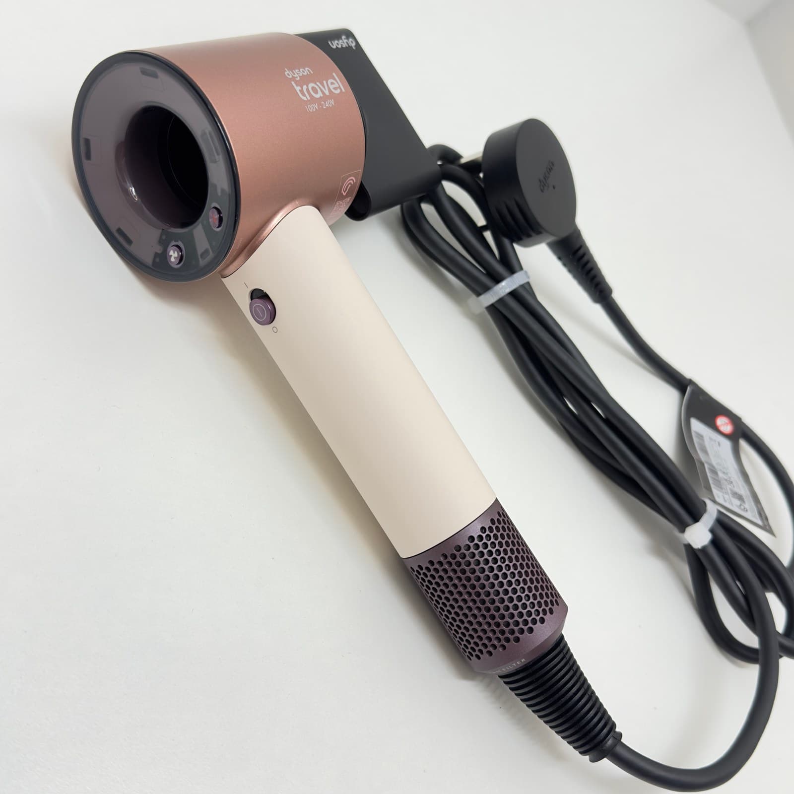 Dyson Supersonic Travel HD19 Hair Dryer Ceramic Pink Rose Gold Dual Voltage ⭐️ 2