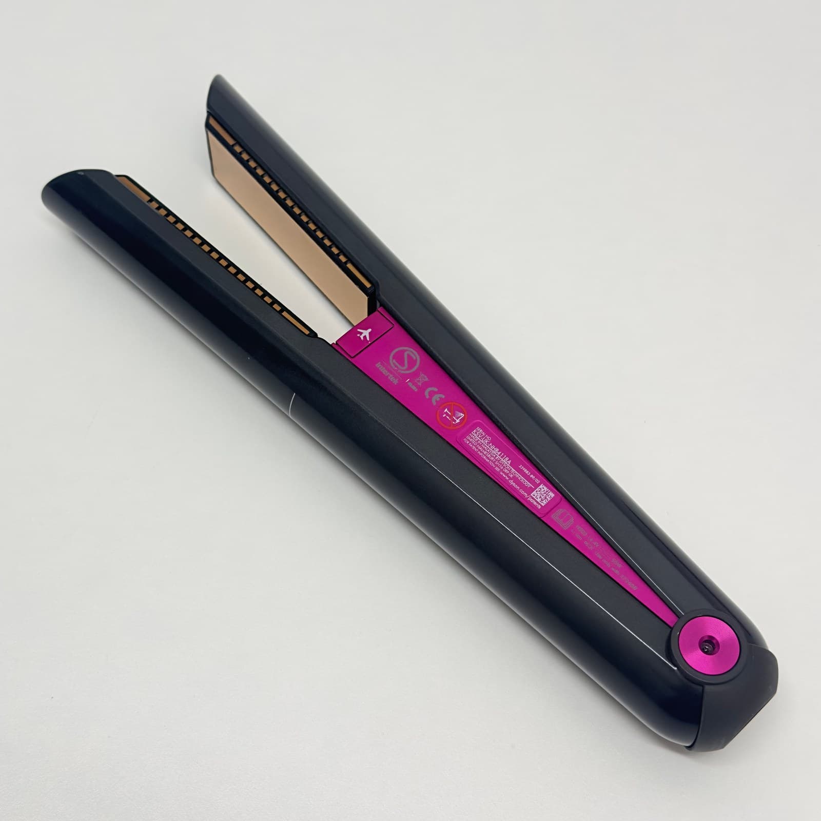 Dyson Corrale HS03 Cordless Hair Straightener Black Nickel Fuchsia - Used Good 3